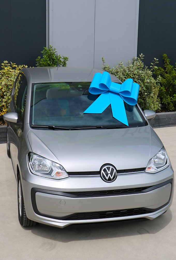 Autoschleifen Mega Toronto Blau 75x60 cm