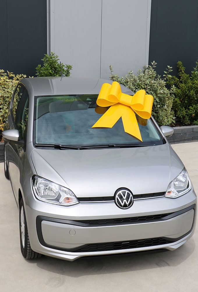 Autoschleifen Mega Toronto Gelb 75x60 cm