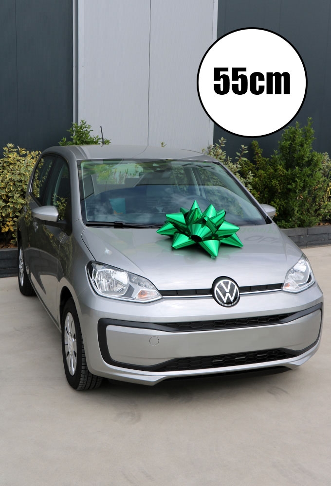 Autoschleifen Magnum Bows Bari Grun Metallic Band 10cm.