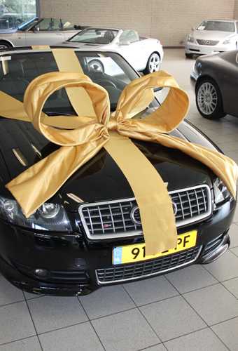 Autoschleifen Super Mega Salerno Gold 120x100x50cm