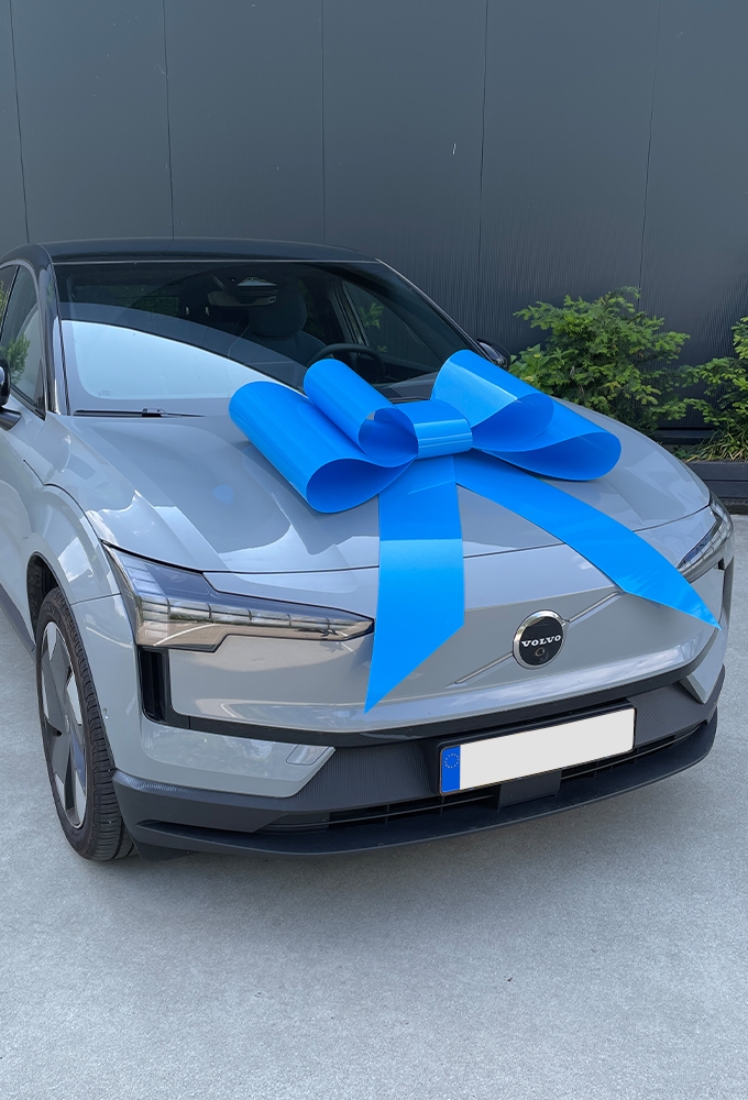 Autoschleifen Mega Toronto Blau 86x103 cm