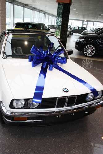 Magnum Bows Schleife Maxi Metallic Dunkel Blau d60x105cm 