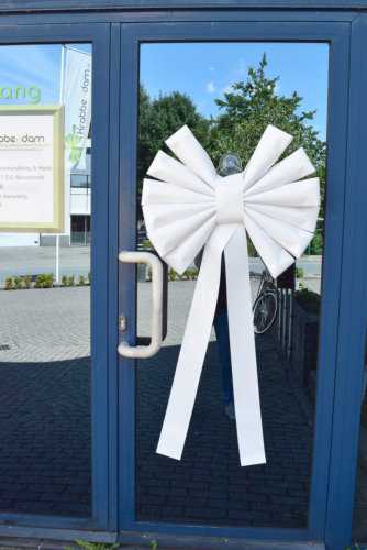 Magnum Bows Schleife Florence Lack Weiss 67x60+45cm Hochzeit