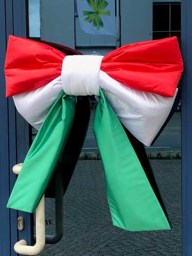 Autoschleifen Mega Doppelt Lucca Italien 77x50+40cm Saugnapf Band 25cm