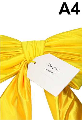 Geschenkkarte XL weiß Format A4 & beschreibbar Preis pro 1 Stück