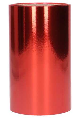 Mega Eröffnungsband Metallic Rot 15cm x 10meter