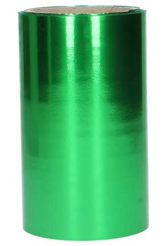 Mega Eröffnungsband Metallic Grun 15cm x 10meter
