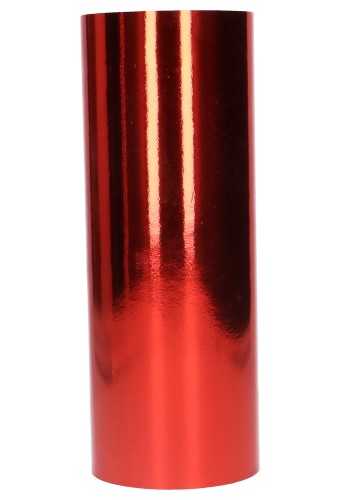 Mega Eröffnungsband Metallic Rot 25cm x 10meter