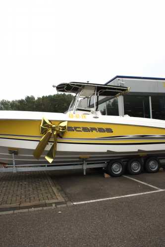 Magnum Boot-schleife Livorno Metallic Gold Autoschleife 90x60+70 cm